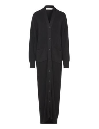 Rafeeiw Long Cardigan Black InWear