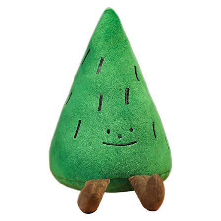 Mjuk plyschleksak söt simulering bambuskott tall fylld docka kudde heminredning present till barn