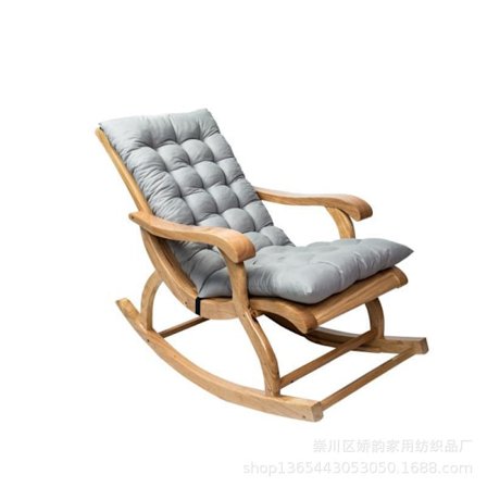 Hjemme-recliner pude gyngestol pude udendørs have stof ryglæn rattan stol pude