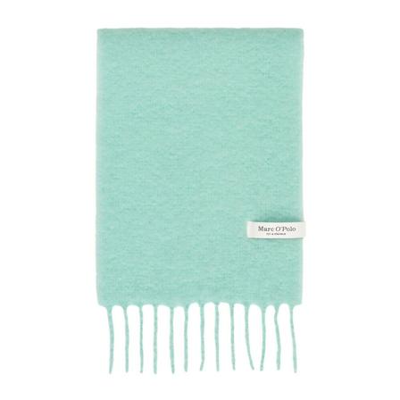 Marc O'Polo Fluffy fringed Halstørklæde Grøn, Dame Tørklæder, Størrelse: ONE Size