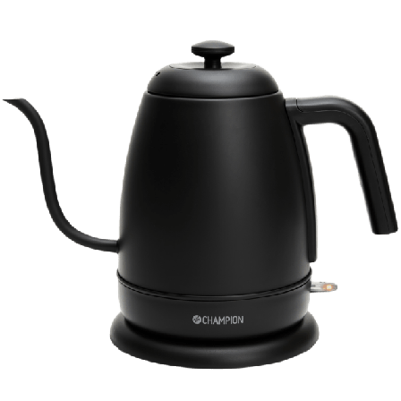 Champion Nordic Vattenkokare Pour Over Elegant 1L VK700 Mattsvart Köksmaskiner Svart