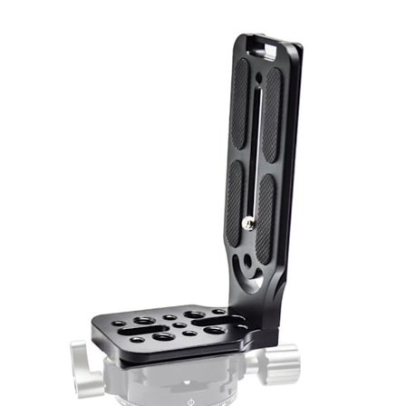 Kamera L Fäste L Platta SVART SVART