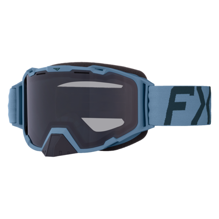 FXR Maverick Prime Snowmobile Goggles 26 Steel