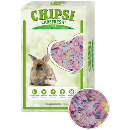 Carefresh - Confetti Premium mykt sengetøy for kjæledyr Rosa 10 L - Smådyr - Bunnstrø og bomateriale - Burspon - ZOO.no