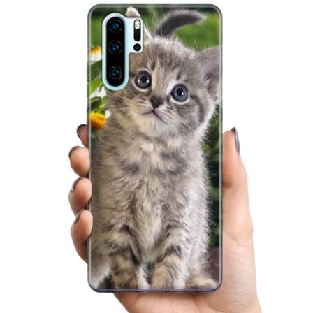 Huawei P30 Pro TPU Matkapuhelimen kuori Kissa