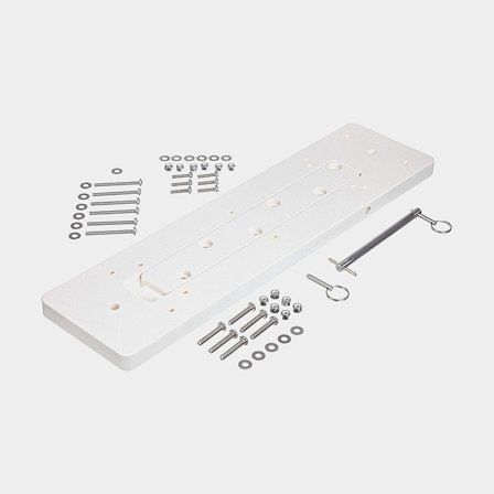 Monteringsbeslag till motorguide saltvatten vit