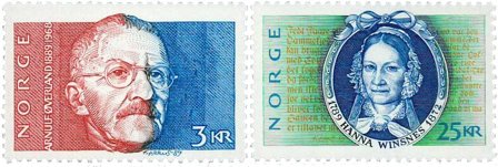 Norge - AFA 1029-1030 - Postfrisk