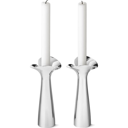 Georg jensen Bloom Botanica -kynttilänjalat, 2 kpl