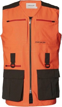 Chevalier Chase Doghandler Vest Unisex High Orange