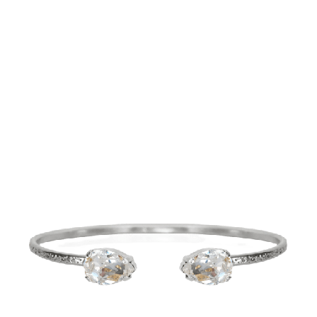 Caroline Svedbom Petite drop bracelet Crystal Smycken & klockor Dam Silver ONESIZE