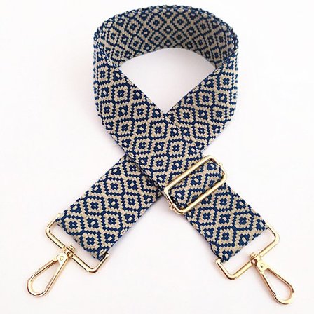 Justerbar taskestrop, skulderrem, bred