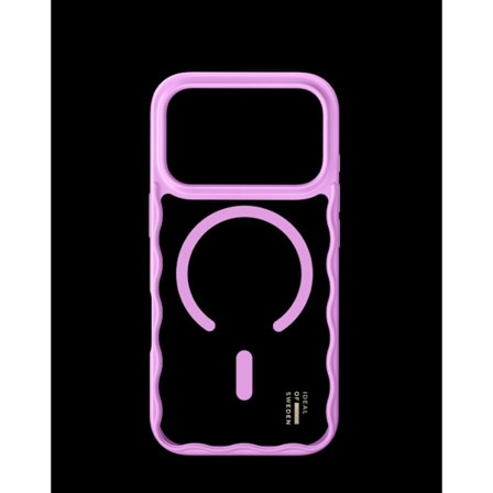 Wavy Case MagSafe iPhone 17 Pro Max Pink