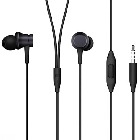 Original Xiaomi Mi Basic In-Ear Hörlurar 3.5mm - Svart