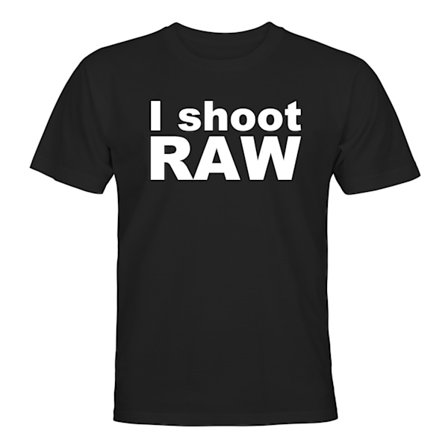 I Shoot Raw - T-PAITA - MIEHET