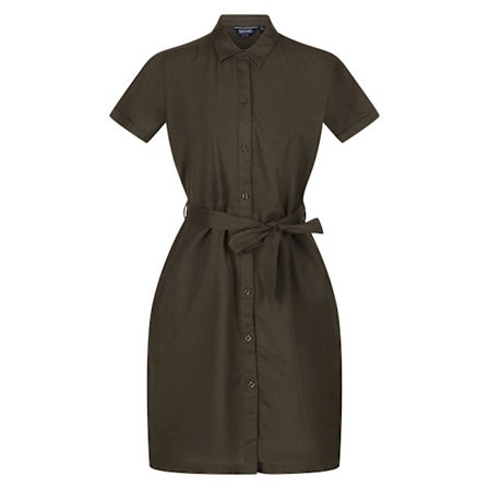 Regatta Dam/Kvinnor Quinta Linneskjorta Klänning 18 UK Grape Leaf