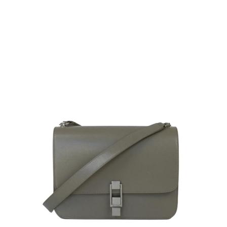 Saint Laurent Vintage Pre-owned Carr , Grijs , Dames , Maat: ONE Size Vintage Tassen