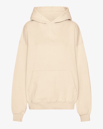 Organic Oversized Hood - Ivory White S