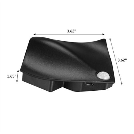 Sensorvägglampor, magnetiska LED-vägglampor med rörelsedetektering, trådlös vägglampa med batterier 2 st