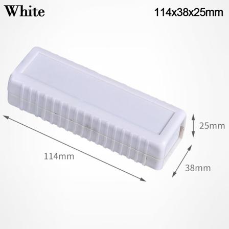 Elektronisk prosjektboks Vanntett deksel Project WHITE White 114x38x25mm