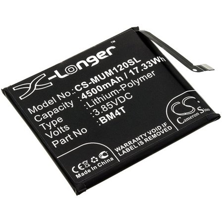 Batteri for SmartPhone, Mobil for Xiaomi Redmi 10X Pro, 10X Pro 5G, M2004J7BC