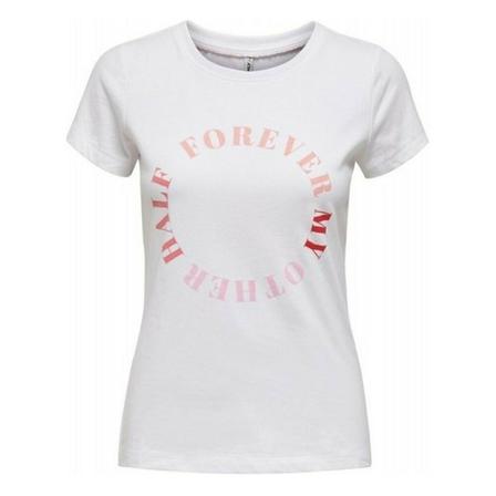 Only T-shirt 15226018 Hvid, Dame T-shirts