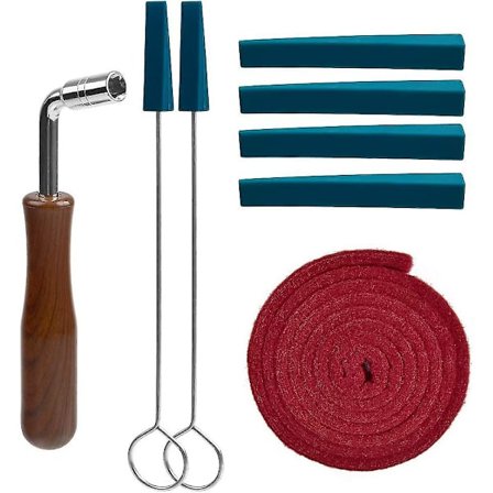 Stemmesett for piano, profesjonelle 8-delte verktøy for pianostemming