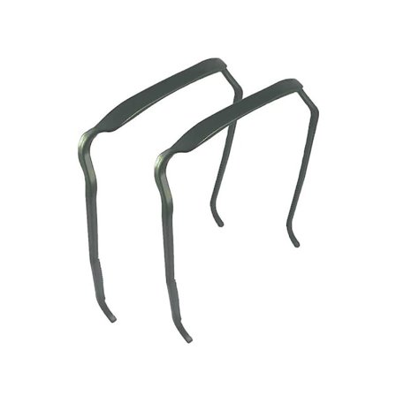 1/2 stk. Nye Krøllet Tykt Hår Mellem Størrelse Pandebånd, Usynlig Hårbøjle, Frisure Fikseringsværktøj Til Krøllet Hår