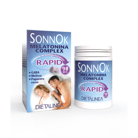 Dietalinea Sonno Melatonina Rapid 60 Compresse
