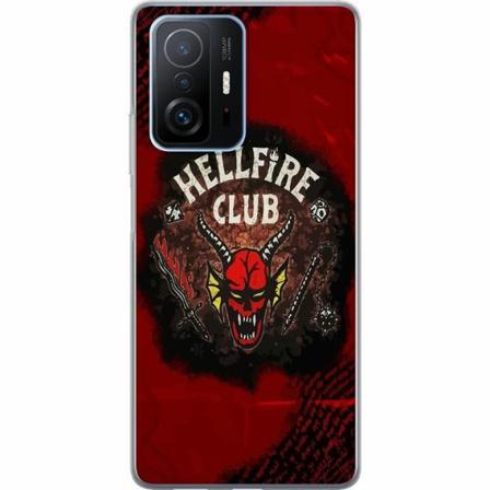 Xiaomi 11t Genomskinligt Skal Hellfire Club - Stranger