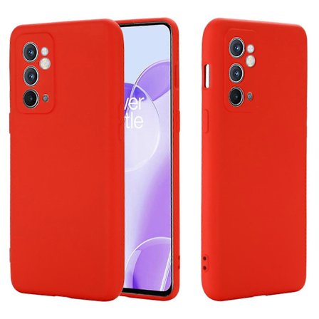 Til OnePlus 9RT 5G Pure Color Flydende Silikone Telefon Cover
