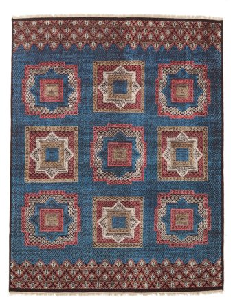 Abstrait Grand Grass Tapis 251X325 Laine