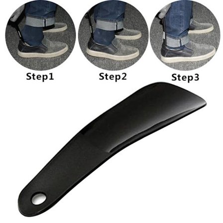 10/12/16CM Professionell Skohorn Plast Flexibel Robust Sliphandtag Lifter Lång Skosked För Hem Skor Butik