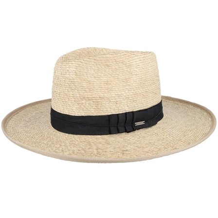 Brixton - Beige straw Hat - Reno Natural Straw Hat @ Hatstore