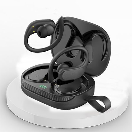 Hörapparat för äldre, brusreducerande extra lyssning med laddningsfodral