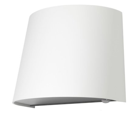 Westal Mini PIR Veggarmatur 9,5 W, 625 lm, PIR Hvit, Belysning