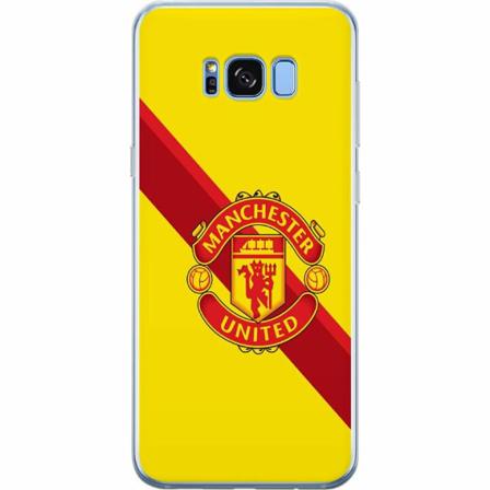 Samsung Galaxy S8+ Genomskinligt Skal Manchester United Fc