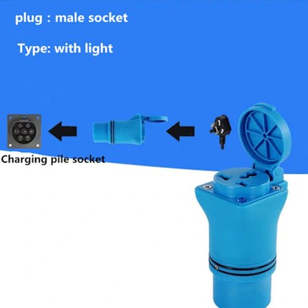 RV EV Muunnos Pistoke Uusi Energia Latausasema Pistorasia Sähkönsyöttö Pistorasia Skootterille Auto Sähköajoneuvoille Asuntovaunu