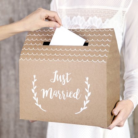 Korttilaatikko Just Married