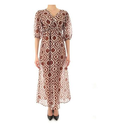 MC2 Saint Barth Long Dress , Rood , Dames , Maat: M Maxi jurken