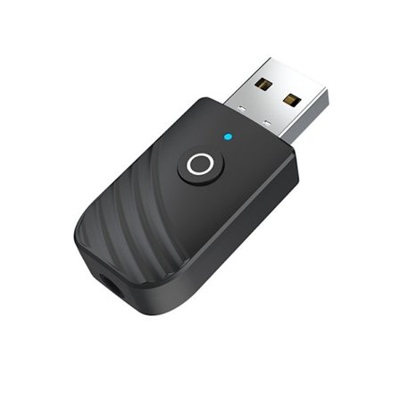 Bluetooth USB-adapter, 5.0 trådløs 3-i-1 USB-sender