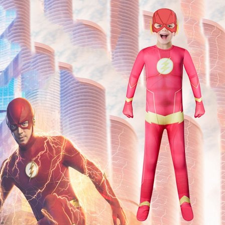 2023 Avengers kausi 4 Flash cos puku rulla body cosplay puku leikki puku