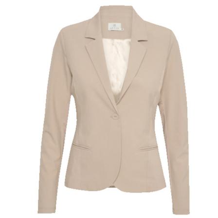 Kaffe Jillian Blazer , Beige , Dames , Maat: M