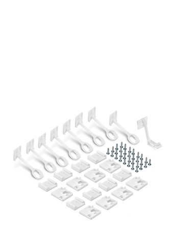 Drawer And Cabinet Door Lock White Reer