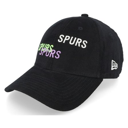 New Era - Football Preto adjustable Boné - Tottenham Hotspur Triple Wordmark 9FORTY Black Adjustable @ Hatstore