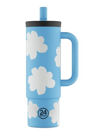 Straw Cup 800 Ml - Daydreaming Blue 24bottles