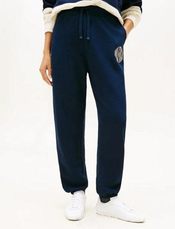Tommy Hilfiger Varsity Terry Sweatpant - Navy - S