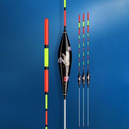 2STK Big Fishing Floats Fish Float SVART 4.5G 4.5G