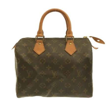 Louis Vuitton Vintage Pre-owned Speedy 25 Monogram Handväska brun, Dam Vintage Väskor, Dam, Storlek: ONE SIZE