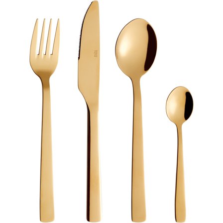 Aida RAW bestiksæt, 24 dele, guld | KitchenOne