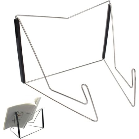 Justerbar metallbokstativ Sammenleggbart lesestativ Sammenleggbart